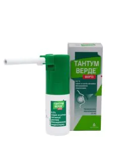 Тантум Верде Форте Спрей при простуда и грип х15 мл Angelini Pharma