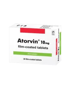 Аторвин 10 мг х30 таблетки Nobel Pharma