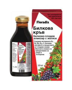 Floradix Билкова кръв с желязо х500 мл