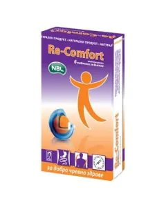 Re-Comfort за добро чревно здраве x6 дъвчащи таблетки Nobel Pharma