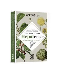 Hepaterra за нормално състояние на черния дроб х30 капсули Terrapia