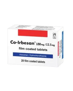 Ко-Ирбесан 150 мг/12.5 мг х28 таблетки Nobel Pharma