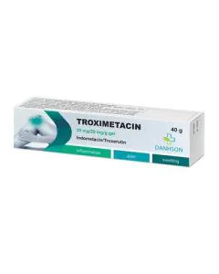 Troximetacin Гел при възпаление оток и болка х40 г Danhson