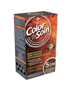 3Chenes Color and Soin Боя за коса 5GM капучино светло кестеняв цвят