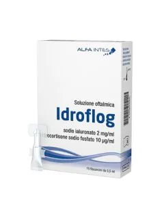 Idroflog Офталмологичен разтвор 15 флакона х0.5 мл