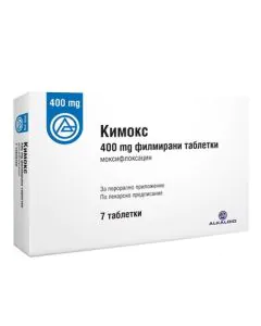 Кимокс 400 мг х7 таблетки Alkaloid