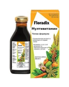 Floradix Сироп с мултивитамини х250 мл