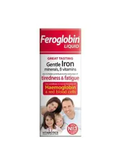 Feroglobin B12 Сироп за допълнително желязо х200 мл Vitabiotics