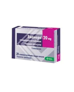 Еманера 20 мг х28 капсули KRKA