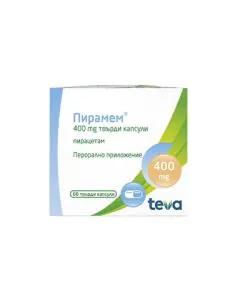 Пирамем 400 мг х60 капсули Teva