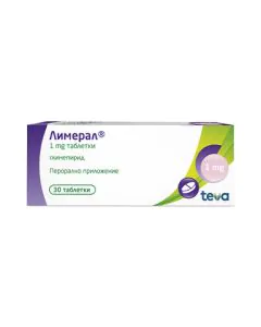 Лимерал 1 мг х30 таблетки Teva