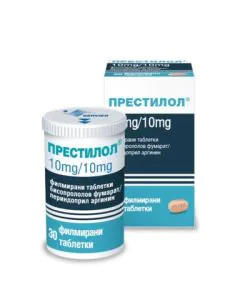 Престилол 10 мг/10 мг х30 таблетки Servier