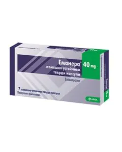 Еманера 40 мг х7 капсули KRKA