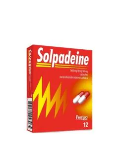 Solpadeine при слаба до средно изразена болка х12 капсули Perrigo