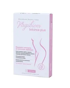 Vagibiom Balance plus при влагалищни инфекции х6 капсули Naturpharma