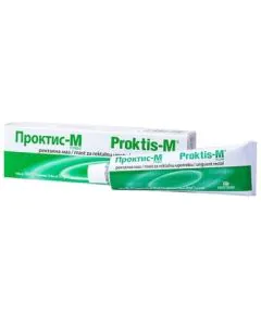 Проктис-М Ректална маз при хемороиди х30 г Naturpharma