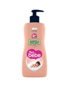 Teo Bebe 2в1 Шампоан и Душ гел с екстракт от алое вера х400 мл