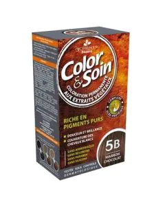 3Chenes Color and Soin Боя за коса 5B шоколадово кафяв цвят