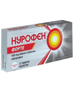 Нурофен форте 400 мг х12 таблетки