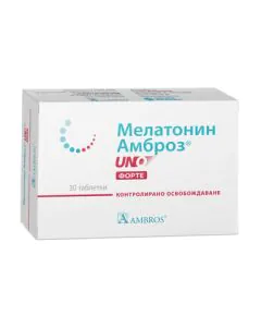 Мелатонин Амброз Уно Форте 1 мг х30 таблетки