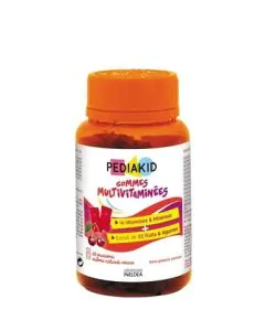 Pediakid Gommes Мултивитамини за деца x60 дъвчащи мечета