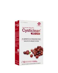 Cysticlean 240 мг PAC х10 капсули Vitagold