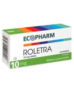 Roletra 10 мг за облекчаване симптомите при алергия х10 таблетки