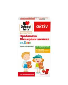 Doppelherz aktiv Пробиотик Желирани мечета за деца х60 броя