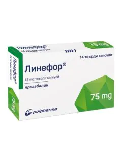 Линефор 75 мг х14 капсули Medana