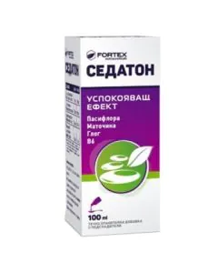 Седатон сироп за успокоение х100 мл Fortex
