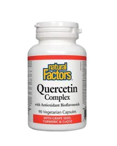 Кверцетин комплекс 466 мг за антиоксидантна защита х90 капсули Natural Factors