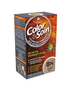 3Chenes Color and Soin Боя за коса 8N житно рус цвят