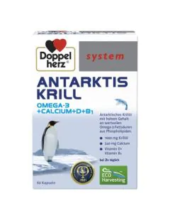 Doppelherz system Антарктически крил за сърце, мозък и зрение х60 капсули