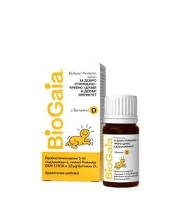 BioGaia Protectis Пробиотични капки с витамин D3 х5 мл