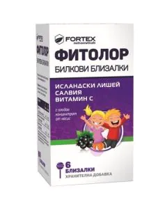 Фитолор Билкови близалки х6 броя Fortex