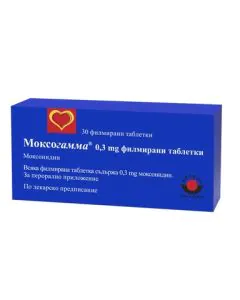 Моксогамма 0.3 мг х30 таблетки Worwag