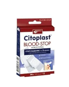 Citoplast Кръвоспиращ пластир 2 размера х15 броя