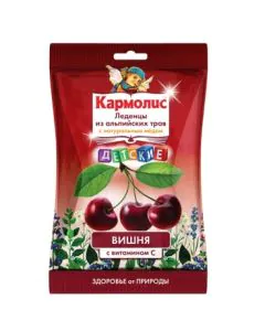 Кармолис Бонбони с мед и витамин C вкус на череша х75 г Sevex Pharma