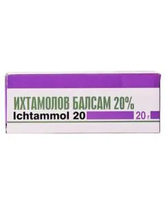 Ихтамолов балсам 20% х20 г Panacea 2001
