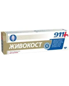 911 Живокост Гел-балсам при ставни заболявания x100 мл