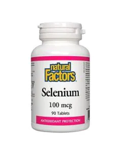 Селен при умора и слаб имунитет 100 мкг х90 таблетки Natural Factors