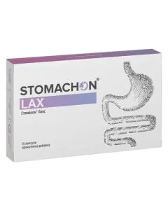 Stomachon Lax при запек х15 капсули Naturpharma