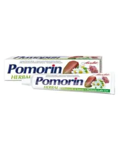 Pomorin Herbal Паста за зъби с лайка и смрадлика х100 мл