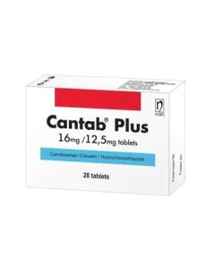 Кантаб Плюс 16 мг/12.5 мг х28 таблетки Nobel Pharma