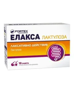 Елакса Лактулоза за добра перисталтика x12 сашета Fortex