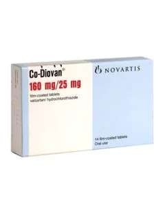 Ко-Диован 160 мг/25 мг х14 таблетки Novartis