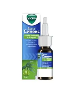 Синекс Спрей за нос алое и евкалипт x15 мл Vicks