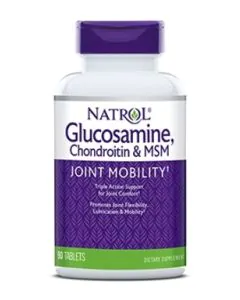 Глюкозамин Хондроитин и МСМ х90 таблетки Natrol