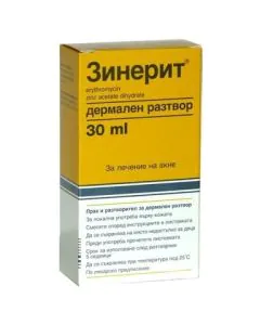 Зинерит 40 мг/мл +12 мл/мл х30 мл Astellas