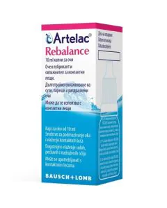 Artelac Rebalance Kапки за очи х10 мл Bausch+Lomb